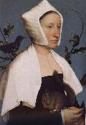 With squirrels and birds swept Europe and the portrait of woman